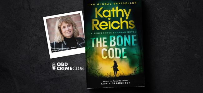 Crime Club Kathy Reichs Facebook Event Banner 1920x1080px